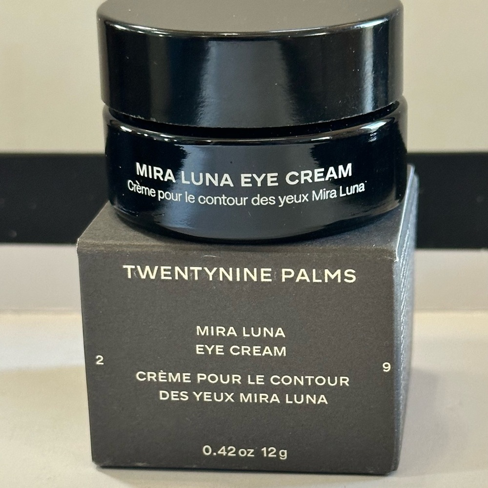 Retinol eye cream-squalane and ceramides Twentynine palms MiraLuna eye cream new